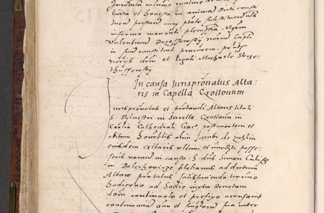 Zdjęcie nr 490 dla obiektu archiwalnego: Acta actorum causar[um sen]tenciarum tam diffinitivarum quam interlocutoriarum et obligacionum coram reverendo domino Benedicto Isdbienski cancellario Gnesnensi, cantore et vicario in spiritualibus generali Craccoviensi ad annum Domini millesimum quingentesimum quadragesimum quartum, cuius indicio est secunda, pontificatus sanctiss[imi] in Christo patris et [domi]ni nostri domini Pauli divina providencia pape tercii feliciter moderni, anno coronancionis eiusdem decimo, continuantur