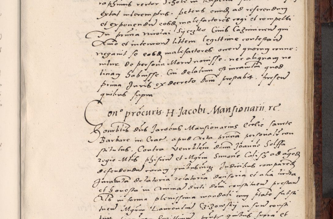 Zdjęcie nr 487 dla obiektu archiwalnego: Acta actorum causar[um sen]tenciarum tam diffinitivarum quam interlocutoriarum et obligacionum coram reverendo domino Benedicto Isdbienski cancellario Gnesnensi, cantore et vicario in spiritualibus generali Craccoviensi ad annum Domini millesimum quingentesimum quadragesimum quartum, cuius indicio est secunda, pontificatus sanctiss[imi] in Christo patris et [domi]ni nostri domini Pauli divina providencia pape tercii feliciter moderni, anno coronancionis eiusdem decimo, continuantur