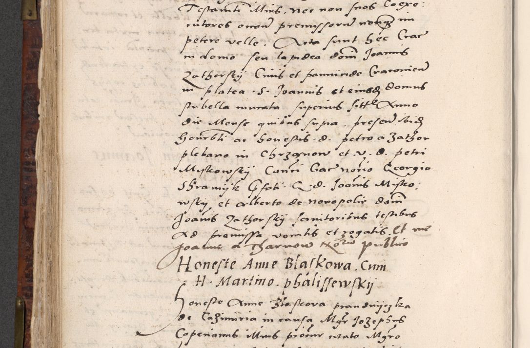 Zdjęcie nr 486 dla obiektu archiwalnego: Acta actorum causar[um sen]tenciarum tam diffinitivarum quam interlocutoriarum et obligacionum coram reverendo domino Benedicto Isdbienski cancellario Gnesnensi, cantore et vicario in spiritualibus generali Craccoviensi ad annum Domini millesimum quingentesimum quadragesimum quartum, cuius indicio est secunda, pontificatus sanctiss[imi] in Christo patris et [domi]ni nostri domini Pauli divina providencia pape tercii feliciter moderni, anno coronancionis eiusdem decimo, continuantur