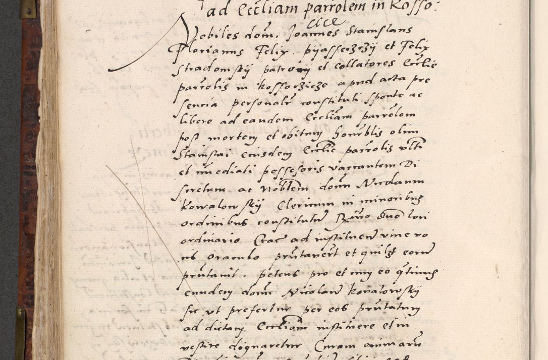 Zdjęcie nr 482 dla obiektu archiwalnego: Acta actorum causar[um sen]tenciarum tam diffinitivarum quam interlocutoriarum et obligacionum coram reverendo domino Benedicto Isdbienski cancellario Gnesnensi, cantore et vicario in spiritualibus generali Craccoviensi ad annum Domini millesimum quingentesimum quadragesimum quartum, cuius indicio est secunda, pontificatus sanctiss[imi] in Christo patris et [domi]ni nostri domini Pauli divina providencia pape tercii feliciter moderni, anno coronancionis eiusdem decimo, continuantur