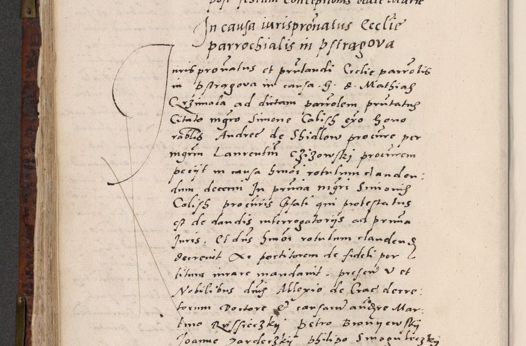 Zdjęcie nr 480 dla obiektu archiwalnego: Acta actorum causar[um sen]tenciarum tam diffinitivarum quam interlocutoriarum et obligacionum coram reverendo domino Benedicto Isdbienski cancellario Gnesnensi, cantore et vicario in spiritualibus generali Craccoviensi ad annum Domini millesimum quingentesimum quadragesimum quartum, cuius indicio est secunda, pontificatus sanctiss[imi] in Christo patris et [domi]ni nostri domini Pauli divina providencia pape tercii feliciter moderni, anno coronancionis eiusdem decimo, continuantur