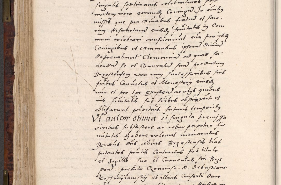 Zdjęcie nr 478 dla obiektu archiwalnego: Acta actorum causar[um sen]tenciarum tam diffinitivarum quam interlocutoriarum et obligacionum coram reverendo domino Benedicto Isdbienski cancellario Gnesnensi, cantore et vicario in spiritualibus generali Craccoviensi ad annum Domini millesimum quingentesimum quadragesimum quartum, cuius indicio est secunda, pontificatus sanctiss[imi] in Christo patris et [domi]ni nostri domini Pauli divina providencia pape tercii feliciter moderni, anno coronancionis eiusdem decimo, continuantur