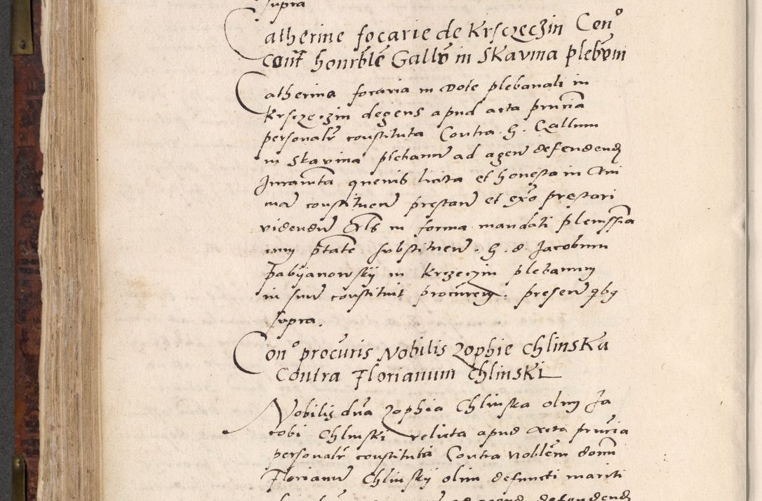 Zdjęcie nr 470 dla obiektu archiwalnego: Acta actorum causar[um sen]tenciarum tam diffinitivarum quam interlocutoriarum et obligacionum coram reverendo domino Benedicto Isdbienski cancellario Gnesnensi, cantore et vicario in spiritualibus generali Craccoviensi ad annum Domini millesimum quingentesimum quadragesimum quartum, cuius indicio est secunda, pontificatus sanctiss[imi] in Christo patris et [domi]ni nostri domini Pauli divina providencia pape tercii feliciter moderni, anno coronancionis eiusdem decimo, continuantur