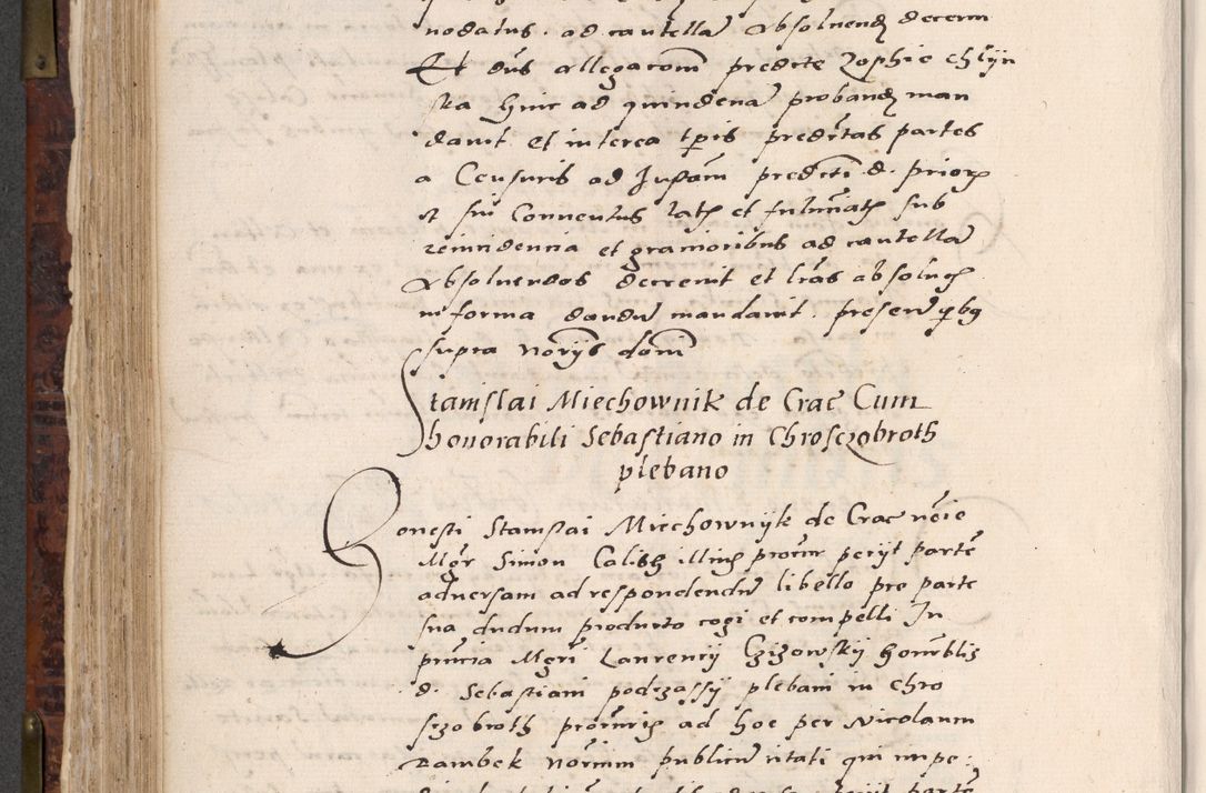 Zdjęcie nr 466 dla obiektu archiwalnego: Acta actorum causar[um sen]tenciarum tam diffinitivarum quam interlocutoriarum et obligacionum coram reverendo domino Benedicto Isdbienski cancellario Gnesnensi, cantore et vicario in spiritualibus generali Craccoviensi ad annum Domini millesimum quingentesimum quadragesimum quartum, cuius indicio est secunda, pontificatus sanctiss[imi] in Christo patris et [domi]ni nostri domini Pauli divina providencia pape tercii feliciter moderni, anno coronancionis eiusdem decimo, continuantur