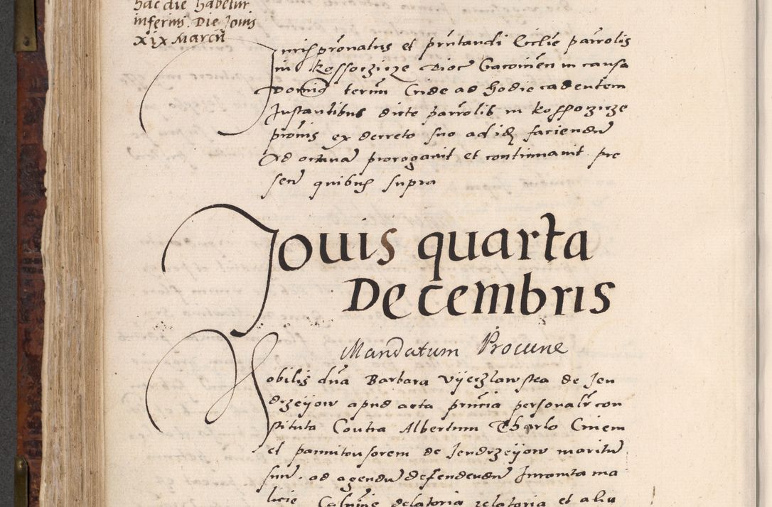 Zdjęcie nr 464 dla obiektu archiwalnego: Acta actorum causar[um sen]tenciarum tam diffinitivarum quam interlocutoriarum et obligacionum coram reverendo domino Benedicto Isdbienski cancellario Gnesnensi, cantore et vicario in spiritualibus generali Craccoviensi ad annum Domini millesimum quingentesimum quadragesimum quartum, cuius indicio est secunda, pontificatus sanctiss[imi] in Christo patris et [domi]ni nostri domini Pauli divina providencia pape tercii feliciter moderni, anno coronancionis eiusdem decimo, continuantur