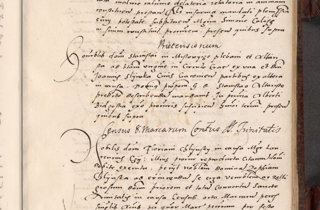Zdjęcie nr 465 dla obiektu archiwalnego: Acta actorum causar[um sen]tenciarum tam diffinitivarum quam interlocutoriarum et obligacionum coram reverendo domino Benedicto Isdbienski cancellario Gnesnensi, cantore et vicario in spiritualibus generali Craccoviensi ad annum Domini millesimum quingentesimum quadragesimum quartum, cuius indicio est secunda, pontificatus sanctiss[imi] in Christo patris et [domi]ni nostri domini Pauli divina providencia pape tercii feliciter moderni, anno coronancionis eiusdem decimo, continuantur