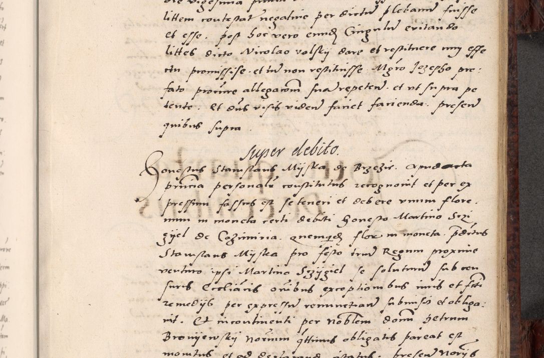 Zdjęcie nr 463 dla obiektu archiwalnego: Acta actorum causar[um sen]tenciarum tam diffinitivarum quam interlocutoriarum et obligacionum coram reverendo domino Benedicto Isdbienski cancellario Gnesnensi, cantore et vicario in spiritualibus generali Craccoviensi ad annum Domini millesimum quingentesimum quadragesimum quartum, cuius indicio est secunda, pontificatus sanctiss[imi] in Christo patris et [domi]ni nostri domini Pauli divina providencia pape tercii feliciter moderni, anno coronancionis eiusdem decimo, continuantur