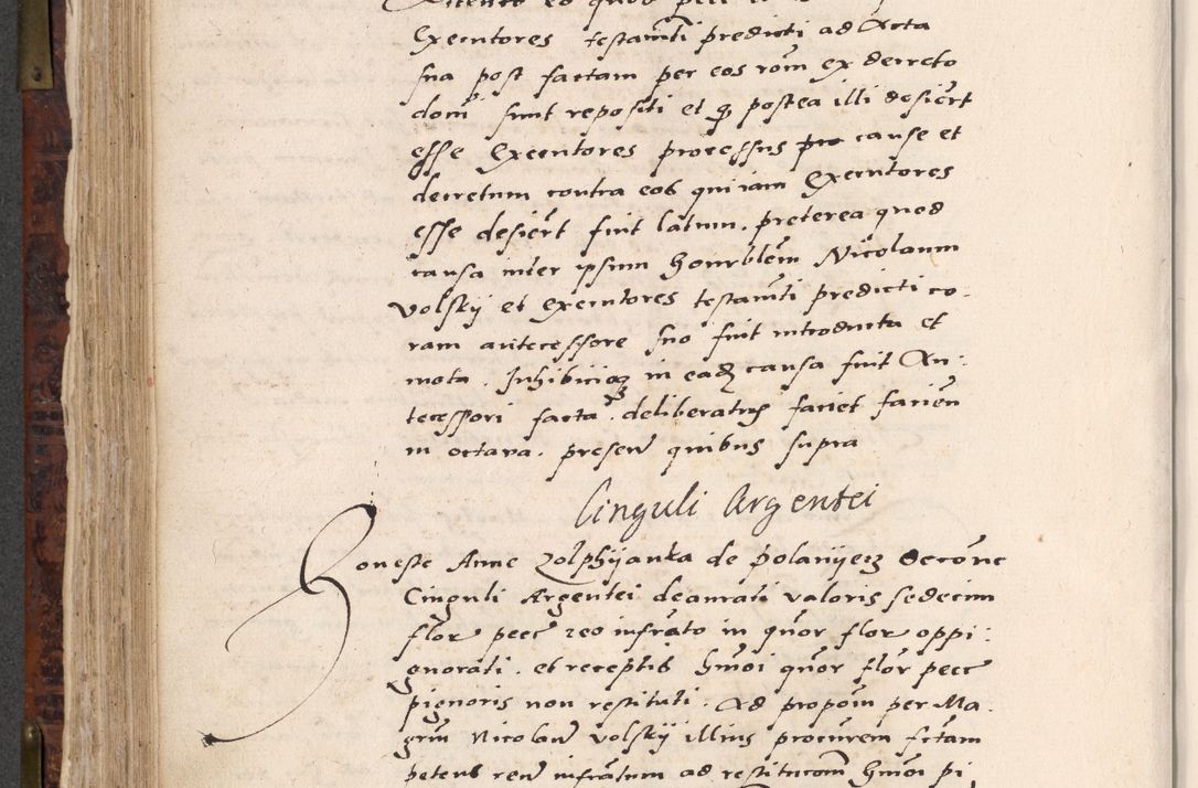 Zdjęcie nr 462 dla obiektu archiwalnego: Acta actorum causar[um sen]tenciarum tam diffinitivarum quam interlocutoriarum et obligacionum coram reverendo domino Benedicto Isdbienski cancellario Gnesnensi, cantore et vicario in spiritualibus generali Craccoviensi ad annum Domini millesimum quingentesimum quadragesimum quartum, cuius indicio est secunda, pontificatus sanctiss[imi] in Christo patris et [domi]ni nostri domini Pauli divina providencia pape tercii feliciter moderni, anno coronancionis eiusdem decimo, continuantur