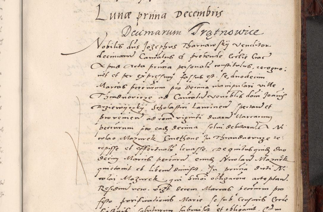 Zdjęcie nr 455 dla obiektu archiwalnego: Acta actorum causar[um sen]tenciarum tam diffinitivarum quam interlocutoriarum et obligacionum coram reverendo domino Benedicto Isdbienski cancellario Gnesnensi, cantore et vicario in spiritualibus generali Craccoviensi ad annum Domini millesimum quingentesimum quadragesimum quartum, cuius indicio est secunda, pontificatus sanctiss[imi] in Christo patris et [domi]ni nostri domini Pauli divina providencia pape tercii feliciter moderni, anno coronancionis eiusdem decimo, continuantur