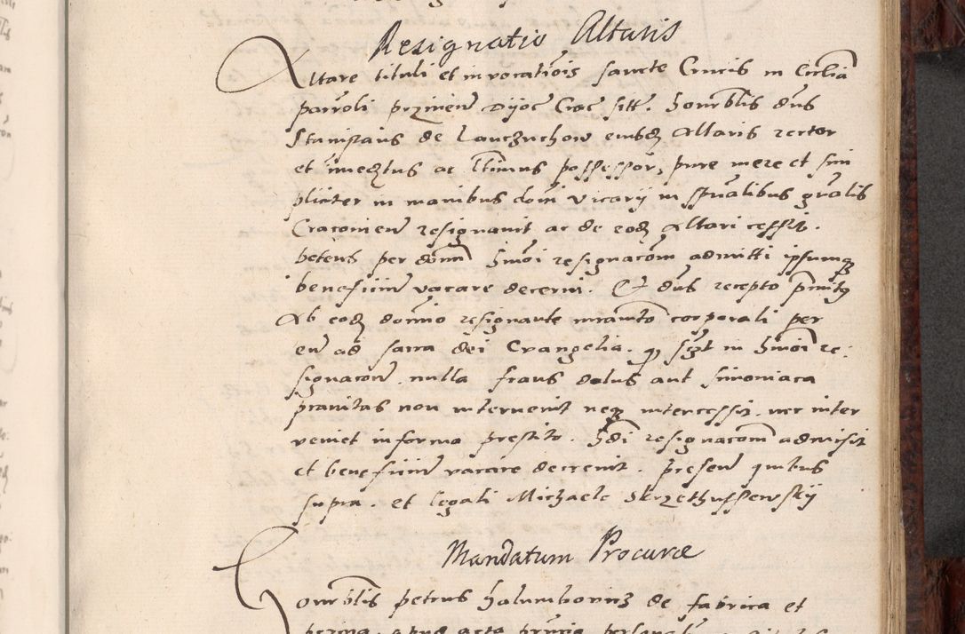 Zdjęcie nr 453 dla obiektu archiwalnego: Acta actorum causar[um sen]tenciarum tam diffinitivarum quam interlocutoriarum et obligacionum coram reverendo domino Benedicto Isdbienski cancellario Gnesnensi, cantore et vicario in spiritualibus generali Craccoviensi ad annum Domini millesimum quingentesimum quadragesimum quartum, cuius indicio est secunda, pontificatus sanctiss[imi] in Christo patris et [domi]ni nostri domini Pauli divina providencia pape tercii feliciter moderni, anno coronancionis eiusdem decimo, continuantur