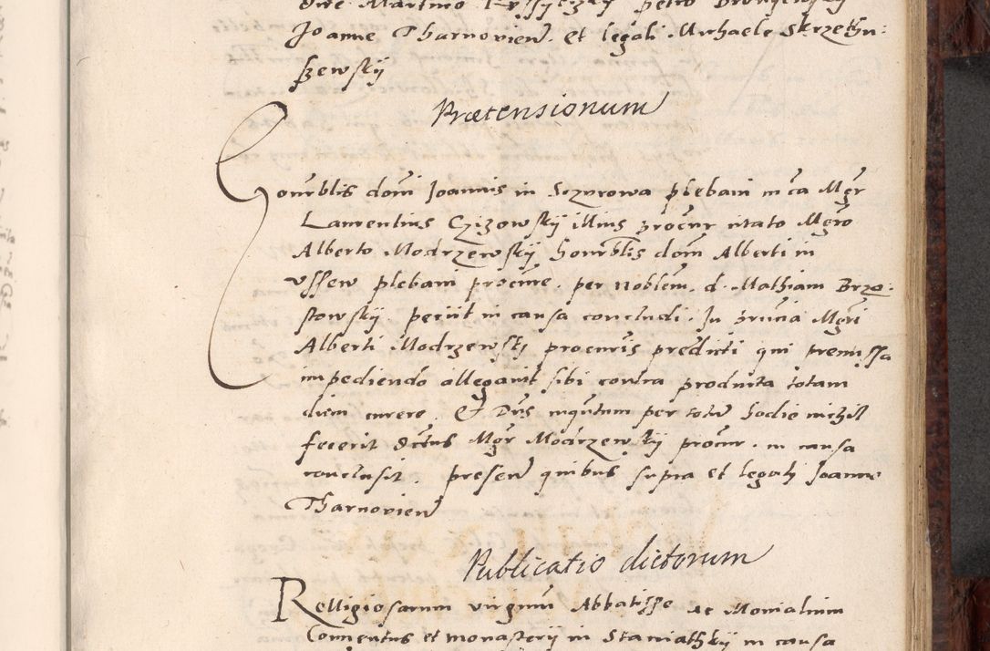 Zdjęcie nr 451 dla obiektu archiwalnego: Acta actorum causar[um sen]tenciarum tam diffinitivarum quam interlocutoriarum et obligacionum coram reverendo domino Benedicto Isdbienski cancellario Gnesnensi, cantore et vicario in spiritualibus generali Craccoviensi ad annum Domini millesimum quingentesimum quadragesimum quartum, cuius indicio est secunda, pontificatus sanctiss[imi] in Christo patris et [domi]ni nostri domini Pauli divina providencia pape tercii feliciter moderni, anno coronancionis eiusdem decimo, continuantur