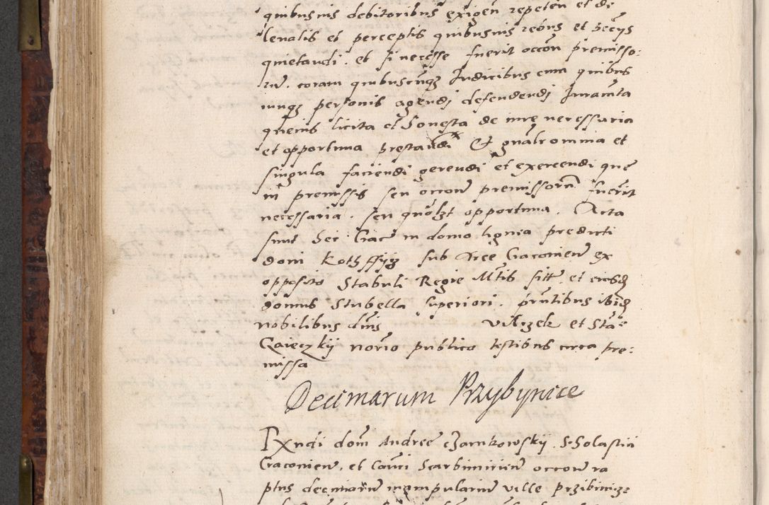 Zdjęcie nr 448 dla obiektu archiwalnego: Acta actorum causar[um sen]tenciarum tam diffinitivarum quam interlocutoriarum et obligacionum coram reverendo domino Benedicto Isdbienski cancellario Gnesnensi, cantore et vicario in spiritualibus generali Craccoviensi ad annum Domini millesimum quingentesimum quadragesimum quartum, cuius indicio est secunda, pontificatus sanctiss[imi] in Christo patris et [domi]ni nostri domini Pauli divina providencia pape tercii feliciter moderni, anno coronancionis eiusdem decimo, continuantur