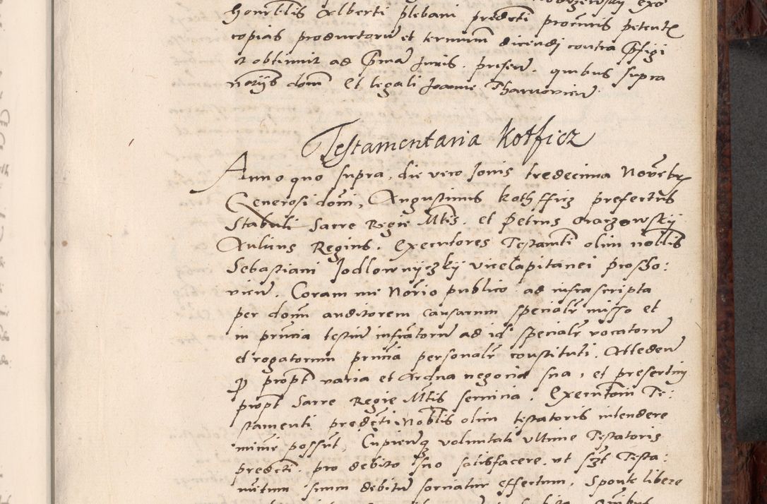 Zdjęcie nr 447 dla obiektu archiwalnego: Acta actorum causar[um sen]tenciarum tam diffinitivarum quam interlocutoriarum et obligacionum coram reverendo domino Benedicto Isdbienski cancellario Gnesnensi, cantore et vicario in spiritualibus generali Craccoviensi ad annum Domini millesimum quingentesimum quadragesimum quartum, cuius indicio est secunda, pontificatus sanctiss[imi] in Christo patris et [domi]ni nostri domini Pauli divina providencia pape tercii feliciter moderni, anno coronancionis eiusdem decimo, continuantur