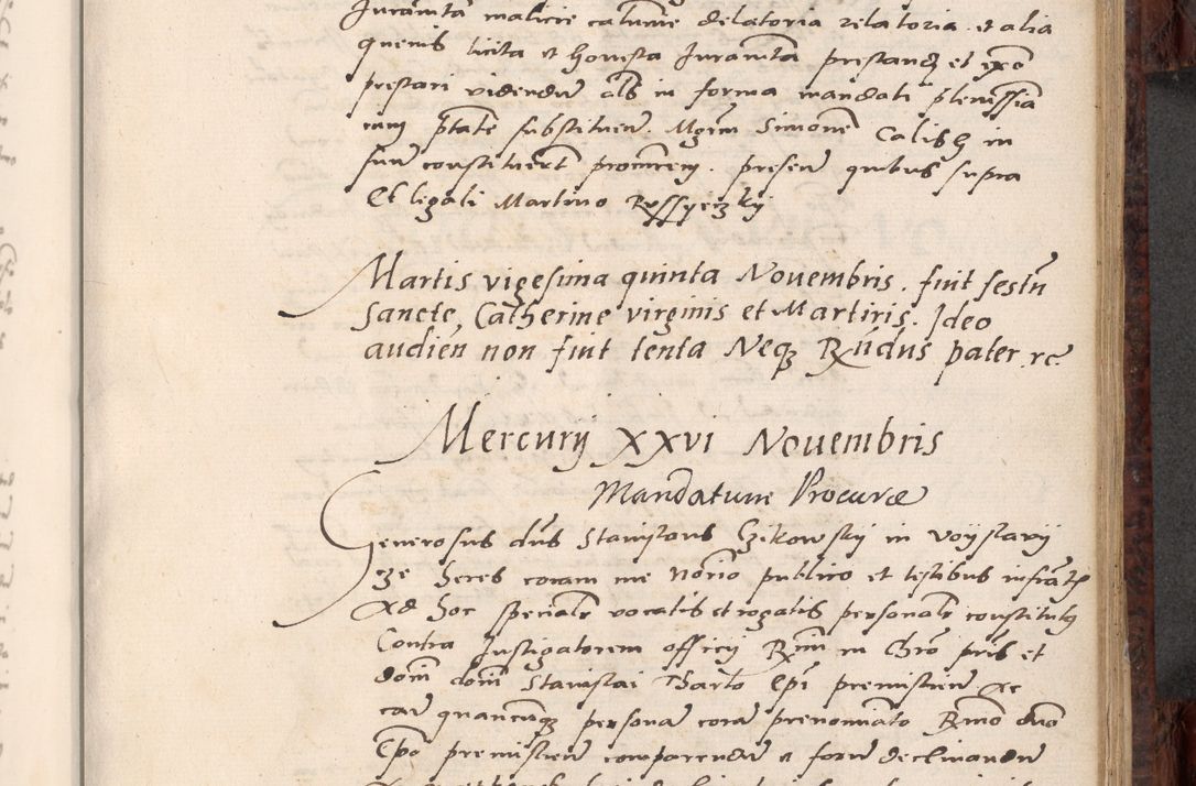 Zdjęcie nr 441 dla obiektu archiwalnego: Acta actorum causar[um sen]tenciarum tam diffinitivarum quam interlocutoriarum et obligacionum coram reverendo domino Benedicto Isdbienski cancellario Gnesnensi, cantore et vicario in spiritualibus generali Craccoviensi ad annum Domini millesimum quingentesimum quadragesimum quartum, cuius indicio est secunda, pontificatus sanctiss[imi] in Christo patris et [domi]ni nostri domini Pauli divina providencia pape tercii feliciter moderni, anno coronancionis eiusdem decimo, continuantur