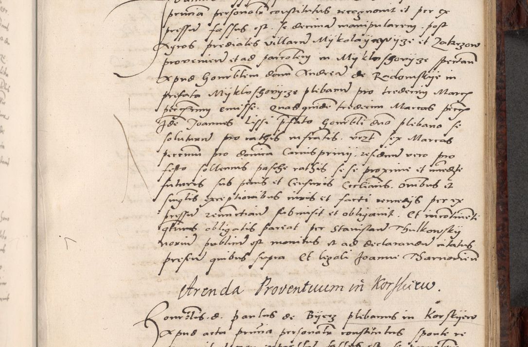 Zdjęcie nr 435 dla obiektu archiwalnego: Acta actorum causar[um sen]tenciarum tam diffinitivarum quam interlocutoriarum et obligacionum coram reverendo domino Benedicto Isdbienski cancellario Gnesnensi, cantore et vicario in spiritualibus generali Craccoviensi ad annum Domini millesimum quingentesimum quadragesimum quartum, cuius indicio est secunda, pontificatus sanctiss[imi] in Christo patris et [domi]ni nostri domini Pauli divina providencia pape tercii feliciter moderni, anno coronancionis eiusdem decimo, continuantur