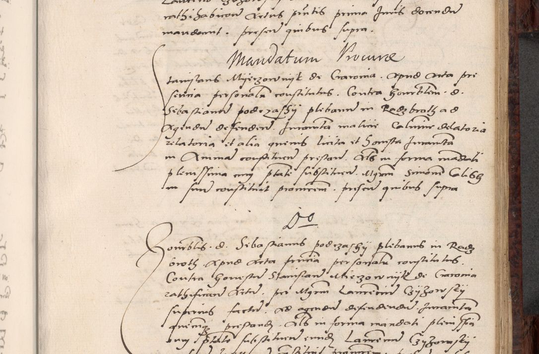 Zdjęcie nr 433 dla obiektu archiwalnego: Acta actorum causar[um sen]tenciarum tam diffinitivarum quam interlocutoriarum et obligacionum coram reverendo domino Benedicto Isdbienski cancellario Gnesnensi, cantore et vicario in spiritualibus generali Craccoviensi ad annum Domini millesimum quingentesimum quadragesimum quartum, cuius indicio est secunda, pontificatus sanctiss[imi] in Christo patris et [domi]ni nostri domini Pauli divina providencia pape tercii feliciter moderni, anno coronancionis eiusdem decimo, continuantur