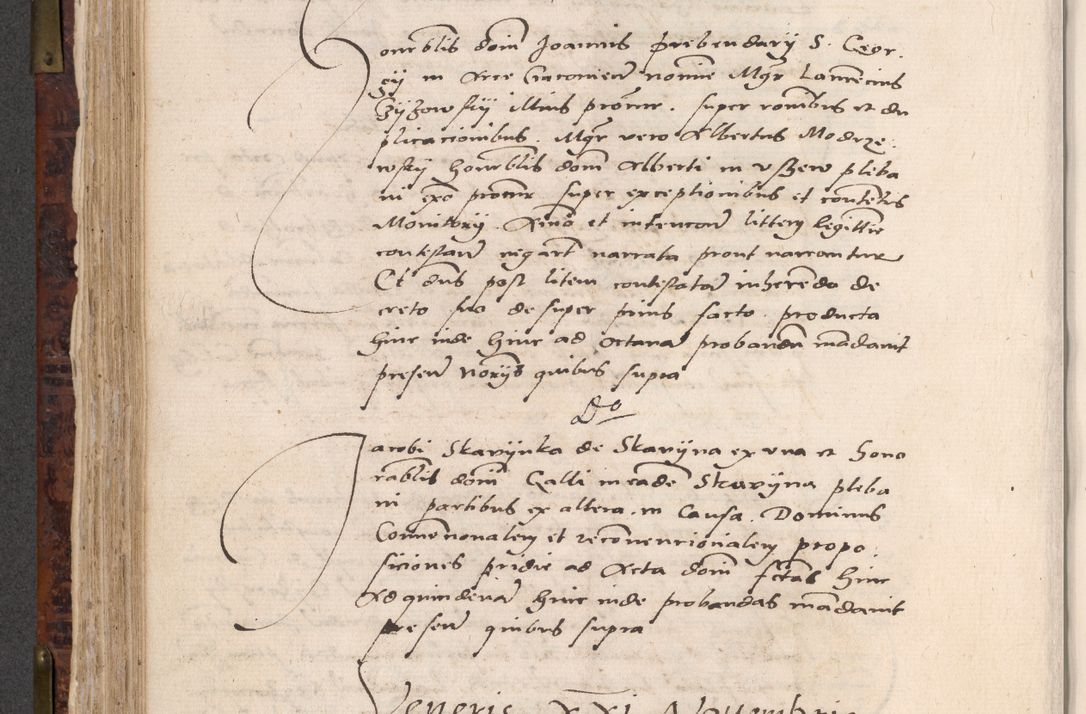 Zdjęcie nr 434 dla obiektu archiwalnego: Acta actorum causar[um sen]tenciarum tam diffinitivarum quam interlocutoriarum et obligacionum coram reverendo domino Benedicto Isdbienski cancellario Gnesnensi, cantore et vicario in spiritualibus generali Craccoviensi ad annum Domini millesimum quingentesimum quadragesimum quartum, cuius indicio est secunda, pontificatus sanctiss[imi] in Christo patris et [domi]ni nostri domini Pauli divina providencia pape tercii feliciter moderni, anno coronancionis eiusdem decimo, continuantur