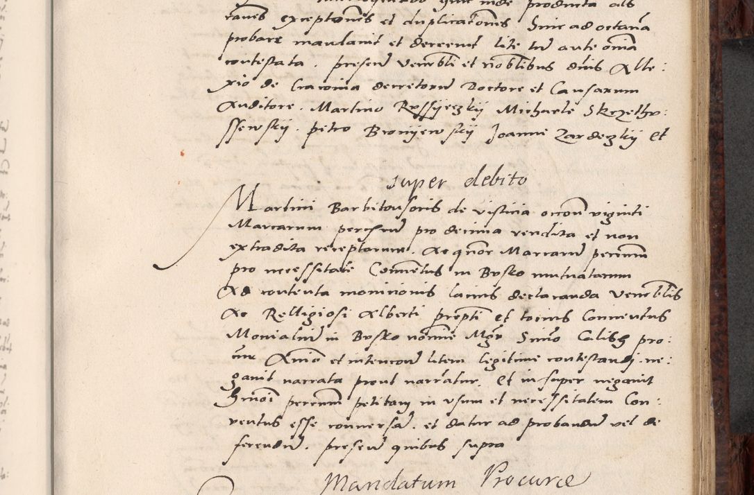 Zdjęcie nr 431 dla obiektu archiwalnego: Acta actorum causar[um sen]tenciarum tam diffinitivarum quam interlocutoriarum et obligacionum coram reverendo domino Benedicto Isdbienski cancellario Gnesnensi, cantore et vicario in spiritualibus generali Craccoviensi ad annum Domini millesimum quingentesimum quadragesimum quartum, cuius indicio est secunda, pontificatus sanctiss[imi] in Christo patris et [domi]ni nostri domini Pauli divina providencia pape tercii feliciter moderni, anno coronancionis eiusdem decimo, continuantur