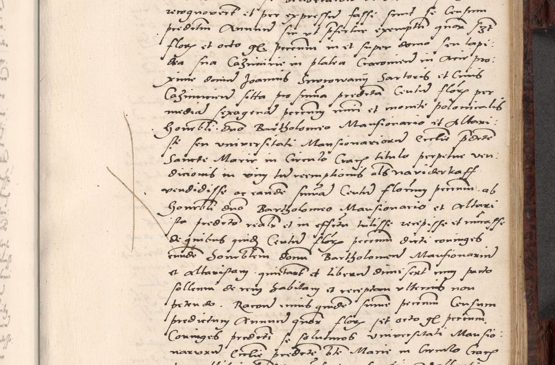 Zdjęcie nr 429 dla obiektu archiwalnego: Acta actorum causar[um sen]tenciarum tam diffinitivarum quam interlocutoriarum et obligacionum coram reverendo domino Benedicto Isdbienski cancellario Gnesnensi, cantore et vicario in spiritualibus generali Craccoviensi ad annum Domini millesimum quingentesimum quadragesimum quartum, cuius indicio est secunda, pontificatus sanctiss[imi] in Christo patris et [domi]ni nostri domini Pauli divina providencia pape tercii feliciter moderni, anno coronancionis eiusdem decimo, continuantur