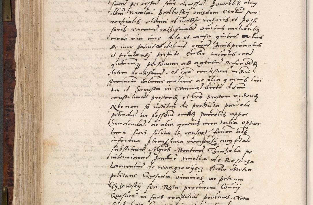 Zdjęcie nr 422 dla obiektu archiwalnego: Acta actorum causar[um sen]tenciarum tam diffinitivarum quam interlocutoriarum et obligacionum coram reverendo domino Benedicto Isdbienski cancellario Gnesnensi, cantore et vicario in spiritualibus generali Craccoviensi ad annum Domini millesimum quingentesimum quadragesimum quartum, cuius indicio est secunda, pontificatus sanctiss[imi] in Christo patris et [domi]ni nostri domini Pauli divina providencia pape tercii feliciter moderni, anno coronancionis eiusdem decimo, continuantur