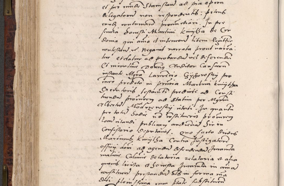 Zdjęcie nr 420 dla obiektu archiwalnego: Acta actorum causar[um sen]tenciarum tam diffinitivarum quam interlocutoriarum et obligacionum coram reverendo domino Benedicto Isdbienski cancellario Gnesnensi, cantore et vicario in spiritualibus generali Craccoviensi ad annum Domini millesimum quingentesimum quadragesimum quartum, cuius indicio est secunda, pontificatus sanctiss[imi] in Christo patris et [domi]ni nostri domini Pauli divina providencia pape tercii feliciter moderni, anno coronancionis eiusdem decimo, continuantur