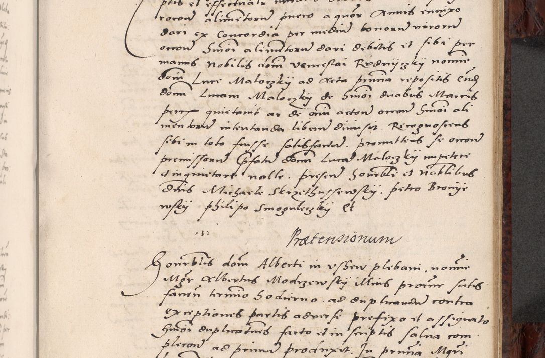 Zdjęcie nr 419 dla obiektu archiwalnego: Acta actorum causar[um sen]tenciarum tam diffinitivarum quam interlocutoriarum et obligacionum coram reverendo domino Benedicto Isdbienski cancellario Gnesnensi, cantore et vicario in spiritualibus generali Craccoviensi ad annum Domini millesimum quingentesimum quadragesimum quartum, cuius indicio est secunda, pontificatus sanctiss[imi] in Christo patris et [domi]ni nostri domini Pauli divina providencia pape tercii feliciter moderni, anno coronancionis eiusdem decimo, continuantur