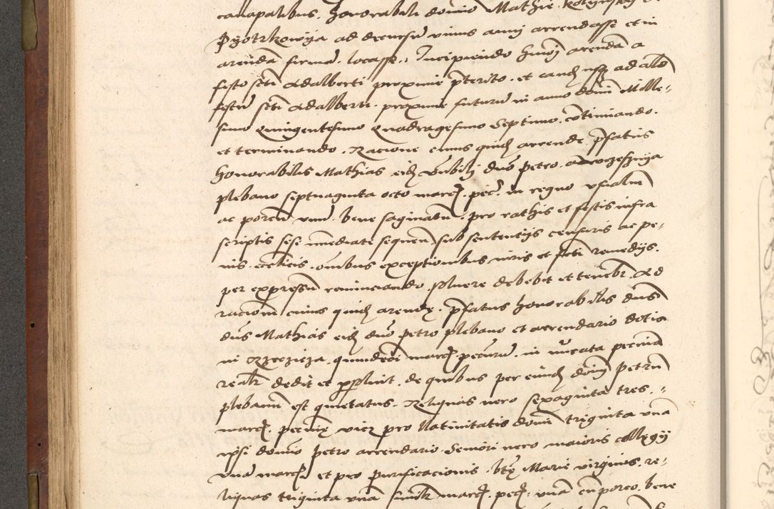 Zdjęcie nr 198 dla obiektu archiwalnego: Acta actorum causarum, sentenciarum, obligationum et mandatorum coram reverendo patre domino Petro Porembski preposito Osswieczimensi, canonico et officiali generali Cracoviensi ad annum Domini millesimum quingentesimum quadrogesimum sextum, cuius inditio est quarta, pontificatus sanctissimi in Christo patris et domini nostri domini Pauli divina providencia papae tercii, anno ipsius duodecimo, a die ac mense infrascriptis feliciter inchoantur