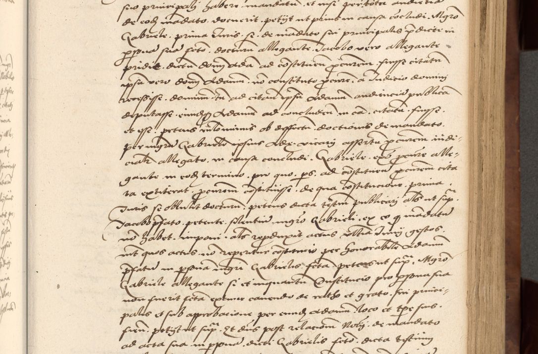 Zdjęcie nr 195 dla obiektu archiwalnego: Acta actorum causarum, sentenciarum, obligationum et mandatorum coram reverendo patre domino Petro Porembski preposito Osswieczimensi, canonico et officiali generali Cracoviensi ad annum Domini millesimum quingentesimum quadrogesimum sextum, cuius inditio est quarta, pontificatus sanctissimi in Christo patris et domini nostri domini Pauli divina providencia papae tercii, anno ipsius duodecimo, a die ac mense infrascriptis feliciter inchoantur