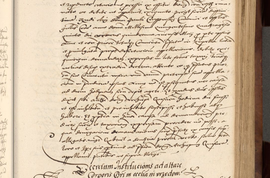 Zdjęcie nr 193 dla obiektu archiwalnego: Acta actorum causarum, sentenciarum, obligationum et mandatorum coram reverendo patre domino Petro Porembski preposito Osswieczimensi, canonico et officiali generali Cracoviensi ad annum Domini millesimum quingentesimum quadrogesimum sextum, cuius inditio est quarta, pontificatus sanctissimi in Christo patris et domini nostri domini Pauli divina providencia papae tercii, anno ipsius duodecimo, a die ac mense infrascriptis feliciter inchoantur