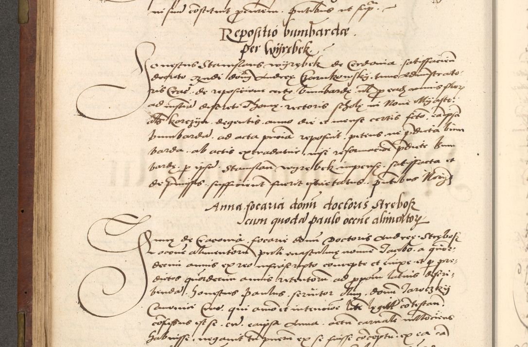 Zdjęcie nr 192 dla obiektu archiwalnego: Acta actorum causarum, sentenciarum, obligationum et mandatorum coram reverendo patre domino Petro Porembski preposito Osswieczimensi, canonico et officiali generali Cracoviensi ad annum Domini millesimum quingentesimum quadrogesimum sextum, cuius inditio est quarta, pontificatus sanctissimi in Christo patris et domini nostri domini Pauli divina providencia papae tercii, anno ipsius duodecimo, a die ac mense infrascriptis feliciter inchoantur