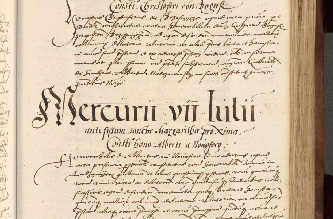 Zdjęcie nr 191 dla obiektu archiwalnego: Acta actorum causarum, sentenciarum, obligationum et mandatorum coram reverendo patre domino Petro Porembski preposito Osswieczimensi, canonico et officiali generali Cracoviensi ad annum Domini millesimum quingentesimum quadrogesimum sextum, cuius inditio est quarta, pontificatus sanctissimi in Christo patris et domini nostri domini Pauli divina providencia papae tercii, anno ipsius duodecimo, a die ac mense infrascriptis feliciter inchoantur