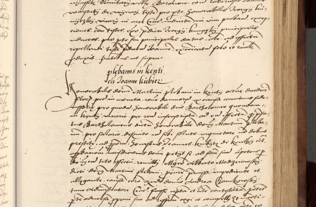 Zdjęcie nr 185 dla obiektu archiwalnego: Acta actorum causarum, sentenciarum, obligationum et mandatorum coram reverendo patre domino Petro Porembski preposito Osswieczimensi, canonico et officiali generali Cracoviensi ad annum Domini millesimum quingentesimum quadrogesimum sextum, cuius inditio est quarta, pontificatus sanctissimi in Christo patris et domini nostri domini Pauli divina providencia papae tercii, anno ipsius duodecimo, a die ac mense infrascriptis feliciter inchoantur