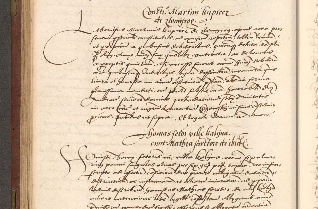 Zdjęcie nr 182 dla obiektu archiwalnego: Acta actorum causarum, sentenciarum, obligationum et mandatorum coram reverendo patre domino Petro Porembski preposito Osswieczimensi, canonico et officiali generali Cracoviensi ad annum Domini millesimum quingentesimum quadrogesimum sextum, cuius inditio est quarta, pontificatus sanctissimi in Christo patris et domini nostri domini Pauli divina providencia papae tercii, anno ipsius duodecimo, a die ac mense infrascriptis feliciter inchoantur