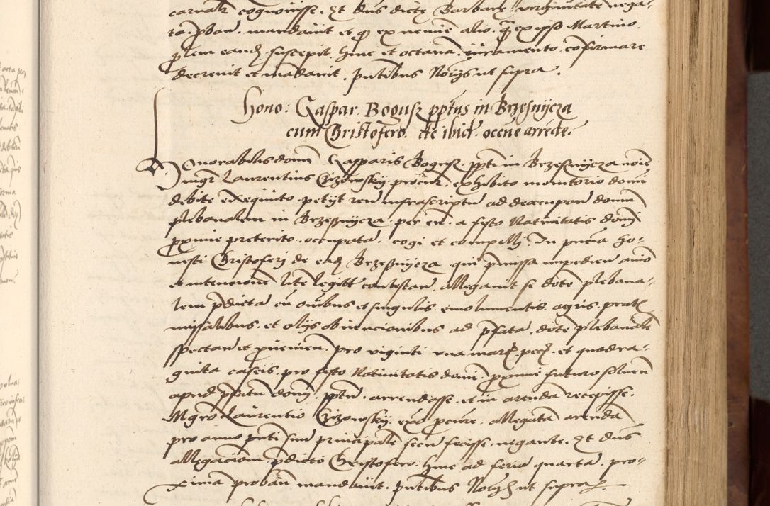 Zdjęcie nr 183 dla obiektu archiwalnego: Acta actorum causarum, sentenciarum, obligationum et mandatorum coram reverendo patre domino Petro Porembski preposito Osswieczimensi, canonico et officiali generali Cracoviensi ad annum Domini millesimum quingentesimum quadrogesimum sextum, cuius inditio est quarta, pontificatus sanctissimi in Christo patris et domini nostri domini Pauli divina providencia papae tercii, anno ipsius duodecimo, a die ac mense infrascriptis feliciter inchoantur