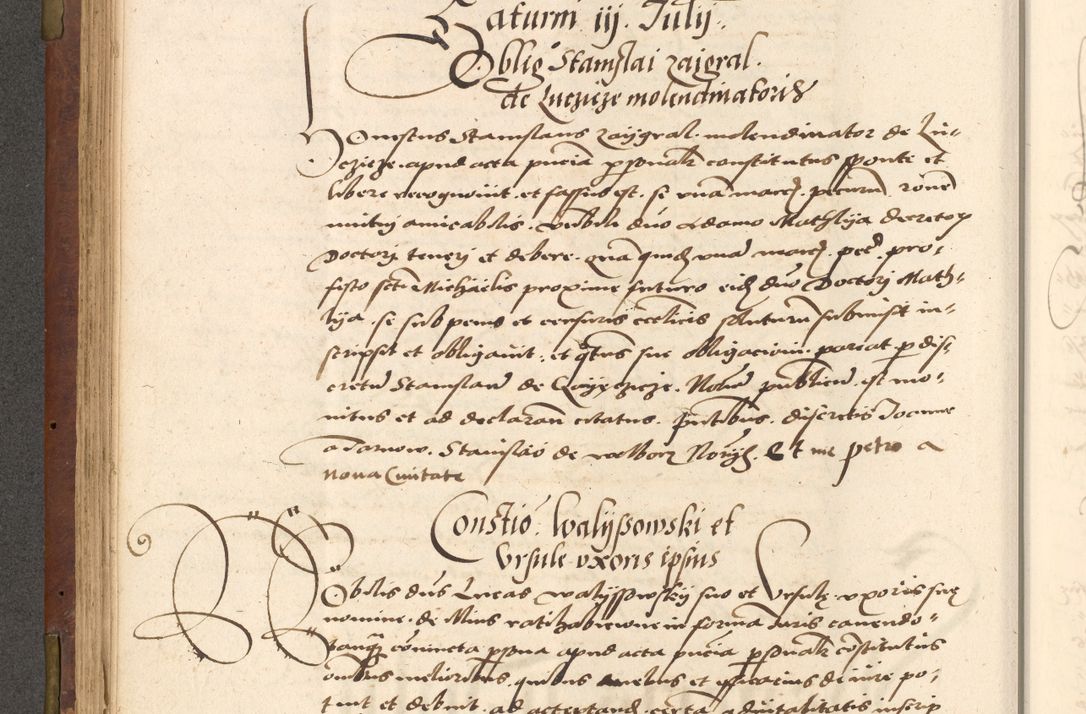 Zdjęcie nr 178 dla obiektu archiwalnego: Acta actorum causarum, sentenciarum, obligationum et mandatorum coram reverendo patre domino Petro Porembski preposito Osswieczimensi, canonico et officiali generali Cracoviensi ad annum Domini millesimum quingentesimum quadrogesimum sextum, cuius inditio est quarta, pontificatus sanctissimi in Christo patris et domini nostri domini Pauli divina providencia papae tercii, anno ipsius duodecimo, a die ac mense infrascriptis feliciter inchoantur