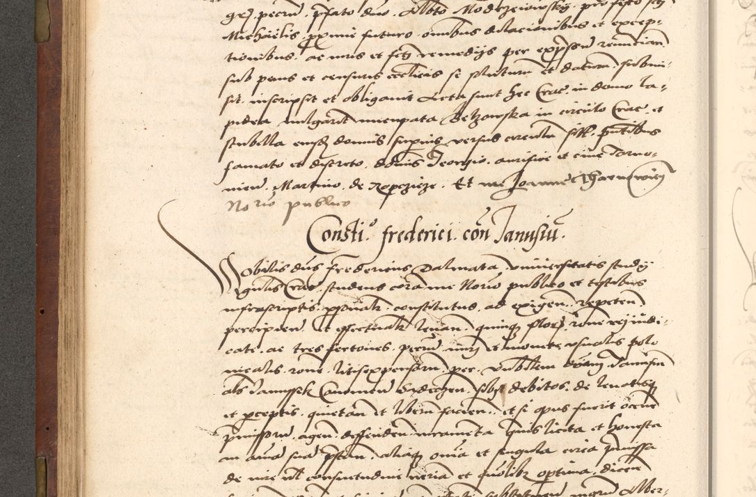 Zdjęcie nr 168 dla obiektu archiwalnego: Acta actorum causarum, sentenciarum, obligationum et mandatorum coram reverendo patre domino Petro Porembski preposito Osswieczimensi, canonico et officiali generali Cracoviensi ad annum Domini millesimum quingentesimum quadrogesimum sextum, cuius inditio est quarta, pontificatus sanctissimi in Christo patris et domini nostri domini Pauli divina providencia papae tercii, anno ipsius duodecimo, a die ac mense infrascriptis feliciter inchoantur