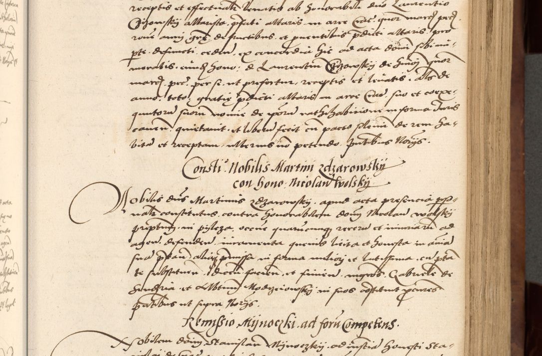 Zdjęcie nr 167 dla obiektu archiwalnego: Acta actorum causarum, sentenciarum, obligationum et mandatorum coram reverendo patre domino Petro Porembski preposito Osswieczimensi, canonico et officiali generali Cracoviensi ad annum Domini millesimum quingentesimum quadrogesimum sextum, cuius inditio est quarta, pontificatus sanctissimi in Christo patris et domini nostri domini Pauli divina providencia papae tercii, anno ipsius duodecimo, a die ac mense infrascriptis feliciter inchoantur