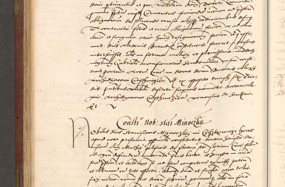 Zdjęcie nr 162 dla obiektu archiwalnego: Acta actorum causarum, sentenciarum, obligationum et mandatorum coram reverendo patre domino Petro Porembski preposito Osswieczimensi, canonico et officiali generali Cracoviensi ad annum Domini millesimum quingentesimum quadrogesimum sextum, cuius inditio est quarta, pontificatus sanctissimi in Christo patris et domini nostri domini Pauli divina providencia papae tercii, anno ipsius duodecimo, a die ac mense infrascriptis feliciter inchoantur