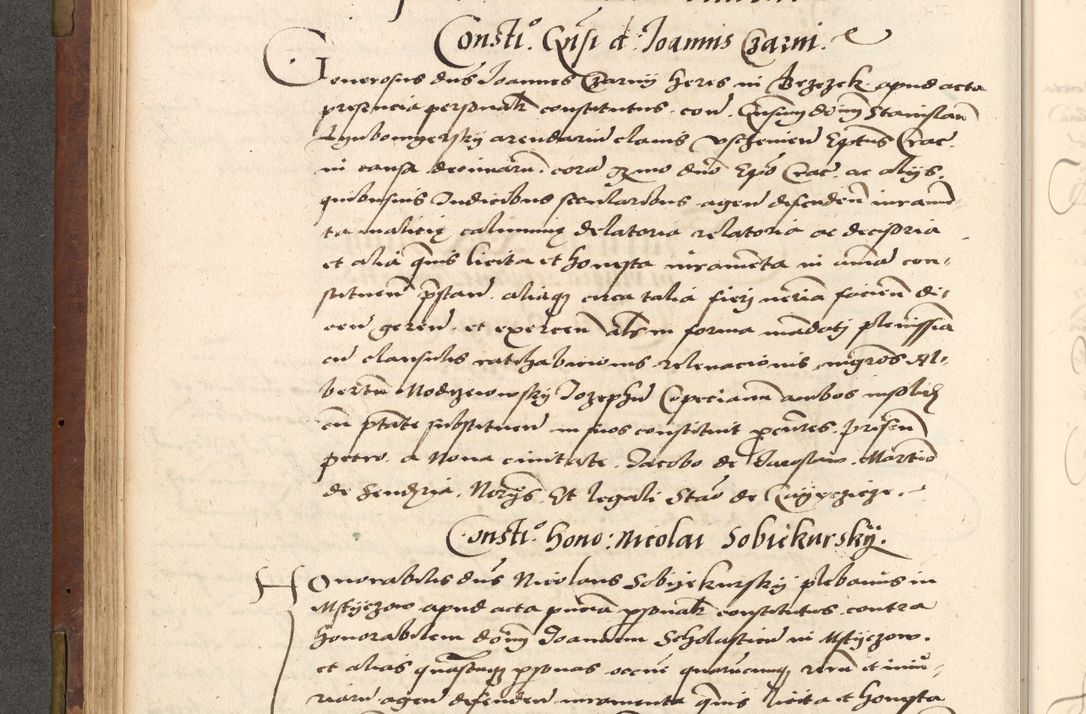 Zdjęcie nr 152 dla obiektu archiwalnego: Acta actorum causarum, sentenciarum, obligationum et mandatorum coram reverendo patre domino Petro Porembski preposito Osswieczimensi, canonico et officiali generali Cracoviensi ad annum Domini millesimum quingentesimum quadrogesimum sextum, cuius inditio est quarta, pontificatus sanctissimi in Christo patris et domini nostri domini Pauli divina providencia papae tercii, anno ipsius duodecimo, a die ac mense infrascriptis feliciter inchoantur