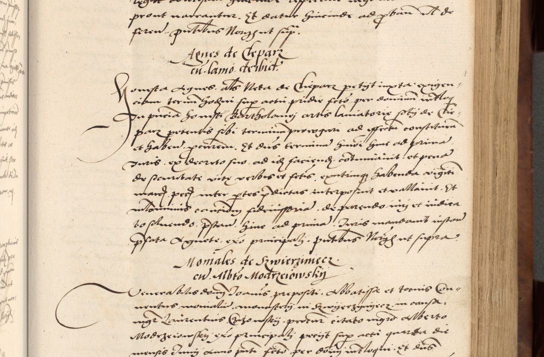 Zdjęcie nr 145 dla obiektu archiwalnego: Acta actorum causarum, sentenciarum, obligationum et mandatorum coram reverendo patre domino Petro Porembski preposito Osswieczimensi, canonico et officiali generali Cracoviensi ad annum Domini millesimum quingentesimum quadrogesimum sextum, cuius inditio est quarta, pontificatus sanctissimi in Christo patris et domini nostri domini Pauli divina providencia papae tercii, anno ipsius duodecimo, a die ac mense infrascriptis feliciter inchoantur