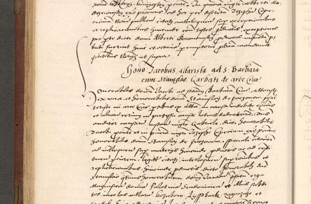 Zdjęcie nr 146 dla obiektu archiwalnego: Acta actorum causarum, sentenciarum, obligationum et mandatorum coram reverendo patre domino Petro Porembski preposito Osswieczimensi, canonico et officiali generali Cracoviensi ad annum Domini millesimum quingentesimum quadrogesimum sextum, cuius inditio est quarta, pontificatus sanctissimi in Christo patris et domini nostri domini Pauli divina providencia papae tercii, anno ipsius duodecimo, a die ac mense infrascriptis feliciter inchoantur