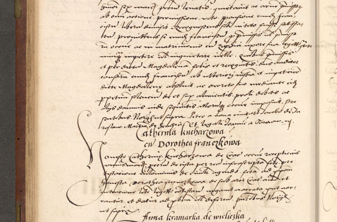 Zdjęcie nr 144 dla obiektu archiwalnego: Acta actorum causarum, sentenciarum, obligationum et mandatorum coram reverendo patre domino Petro Porembski preposito Osswieczimensi, canonico et officiali generali Cracoviensi ad annum Domini millesimum quingentesimum quadrogesimum sextum, cuius inditio est quarta, pontificatus sanctissimi in Christo patris et domini nostri domini Pauli divina providencia papae tercii, anno ipsius duodecimo, a die ac mense infrascriptis feliciter inchoantur