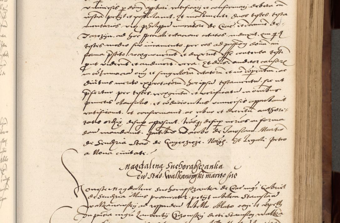 Zdjęcie nr 131 dla obiektu archiwalnego: Acta actorum causarum, sentenciarum, obligationum et mandatorum coram reverendo patre domino Petro Porembski preposito Osswieczimensi, canonico et officiali generali Cracoviensi ad annum Domini millesimum quingentesimum quadrogesimum sextum, cuius inditio est quarta, pontificatus sanctissimi in Christo patris et domini nostri domini Pauli divina providencia papae tercii, anno ipsius duodecimo, a die ac mense infrascriptis feliciter inchoantur