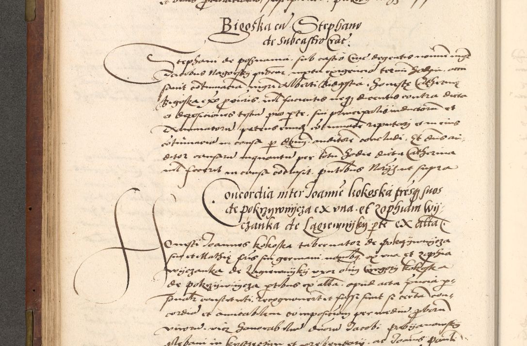 Zdjęcie nr 128 dla obiektu archiwalnego: Acta actorum causarum, sentenciarum, obligationum et mandatorum coram reverendo patre domino Petro Porembski preposito Osswieczimensi, canonico et officiali generali Cracoviensi ad annum Domini millesimum quingentesimum quadrogesimum sextum, cuius inditio est quarta, pontificatus sanctissimi in Christo patris et domini nostri domini Pauli divina providencia papae tercii, anno ipsius duodecimo, a die ac mense infrascriptis feliciter inchoantur