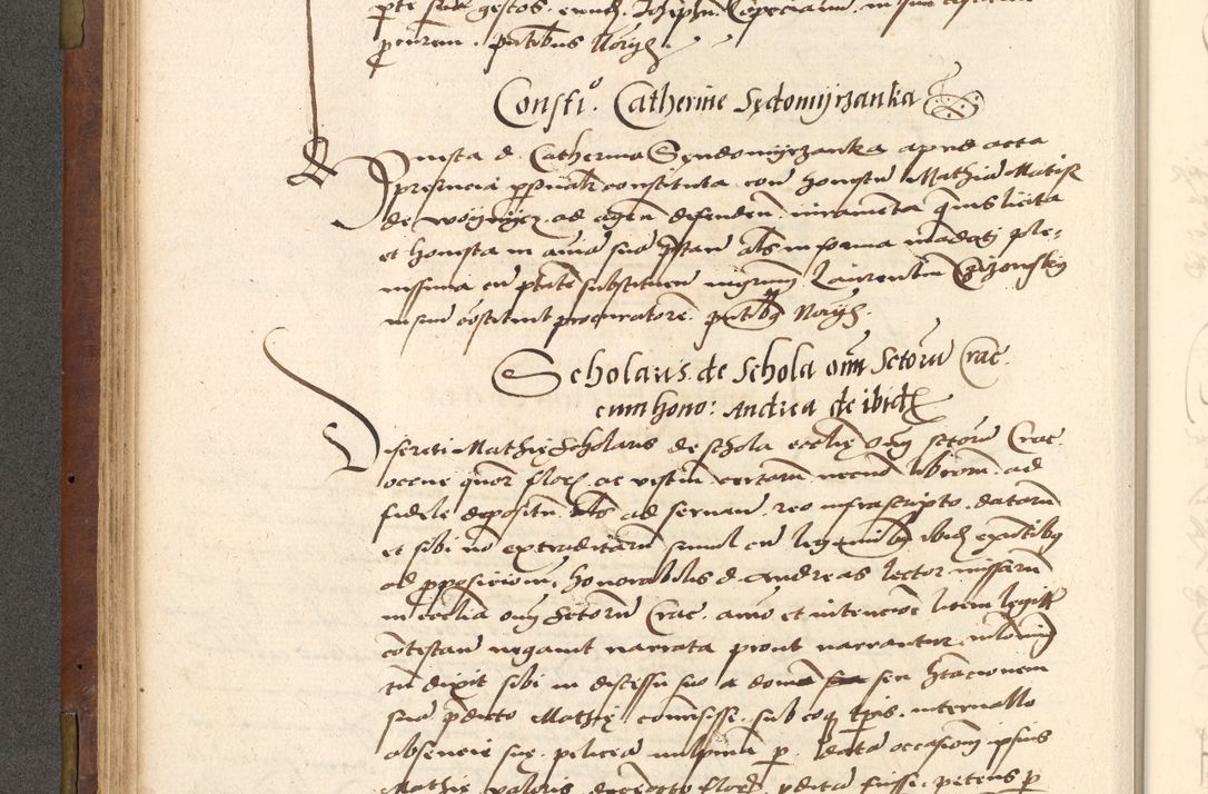 Zdjęcie nr 126 dla obiektu archiwalnego: Acta actorum causarum, sentenciarum, obligationum et mandatorum coram reverendo patre domino Petro Porembski preposito Osswieczimensi, canonico et officiali generali Cracoviensi ad annum Domini millesimum quingentesimum quadrogesimum sextum, cuius inditio est quarta, pontificatus sanctissimi in Christo patris et domini nostri domini Pauli divina providencia papae tercii, anno ipsius duodecimo, a die ac mense infrascriptis feliciter inchoantur