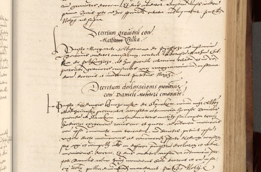 Zdjęcie nr 121 dla obiektu archiwalnego: Acta actorum causarum, sentenciarum, obligationum et mandatorum coram reverendo patre domino Petro Porembski preposito Osswieczimensi, canonico et officiali generali Cracoviensi ad annum Domini millesimum quingentesimum quadrogesimum sextum, cuius inditio est quarta, pontificatus sanctissimi in Christo patris et domini nostri domini Pauli divina providencia papae tercii, anno ipsius duodecimo, a die ac mense infrascriptis feliciter inchoantur