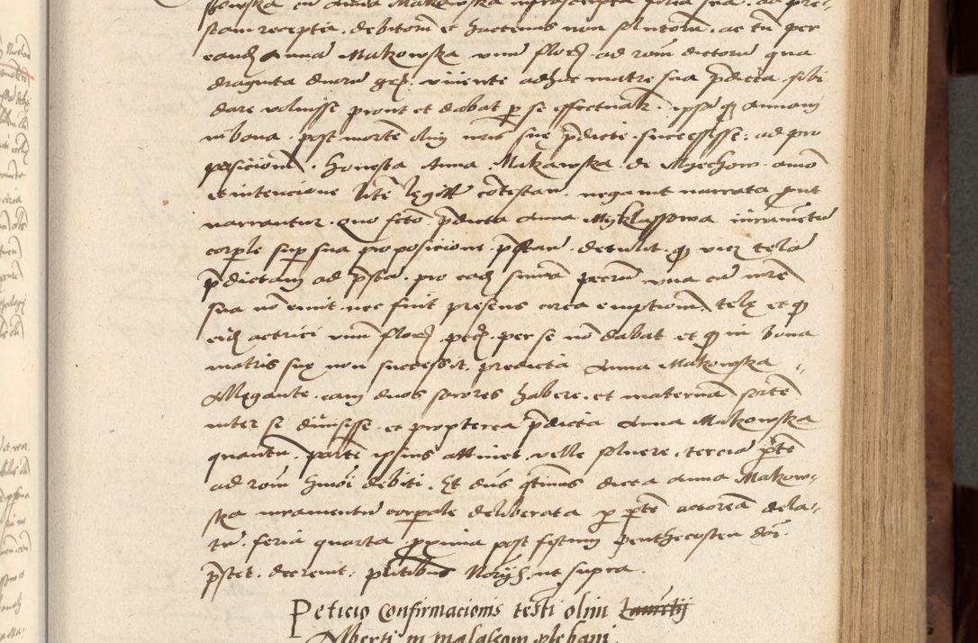 Zdjęcie nr 117 dla obiektu archiwalnego: Acta actorum causarum, sentenciarum, obligationum et mandatorum coram reverendo patre domino Petro Porembski preposito Osswieczimensi, canonico et officiali generali Cracoviensi ad annum Domini millesimum quingentesimum quadrogesimum sextum, cuius inditio est quarta, pontificatus sanctissimi in Christo patris et domini nostri domini Pauli divina providencia papae tercii, anno ipsius duodecimo, a die ac mense infrascriptis feliciter inchoantur