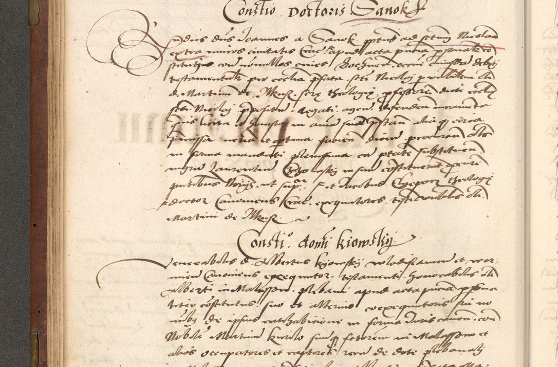 Zdjęcie nr 116 dla obiektu archiwalnego: Acta actorum causarum, sentenciarum, obligationum et mandatorum coram reverendo patre domino Petro Porembski preposito Osswieczimensi, canonico et officiali generali Cracoviensi ad annum Domini millesimum quingentesimum quadrogesimum sextum, cuius inditio est quarta, pontificatus sanctissimi in Christo patris et domini nostri domini Pauli divina providencia papae tercii, anno ipsius duodecimo, a die ac mense infrascriptis feliciter inchoantur