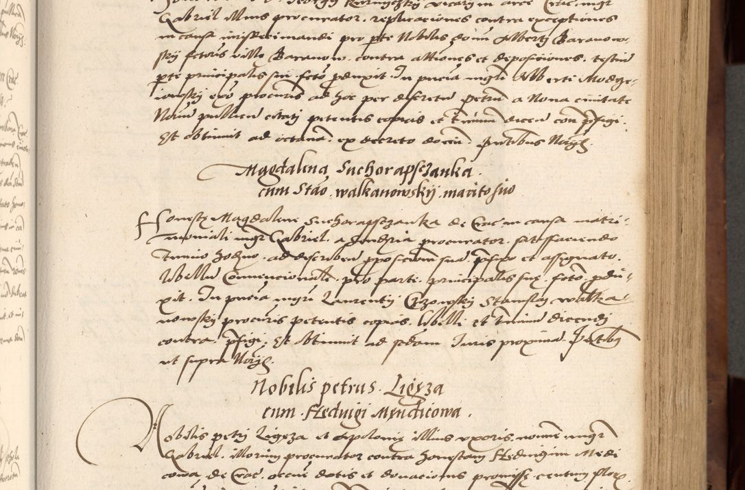 Zdjęcie nr 109 dla obiektu archiwalnego: Acta actorum causarum, sentenciarum, obligationum et mandatorum coram reverendo patre domino Petro Porembski preposito Osswieczimensi, canonico et officiali generali Cracoviensi ad annum Domini millesimum quingentesimum quadrogesimum sextum, cuius inditio est quarta, pontificatus sanctissimi in Christo patris et domini nostri domini Pauli divina providencia papae tercii, anno ipsius duodecimo, a die ac mense infrascriptis feliciter inchoantur