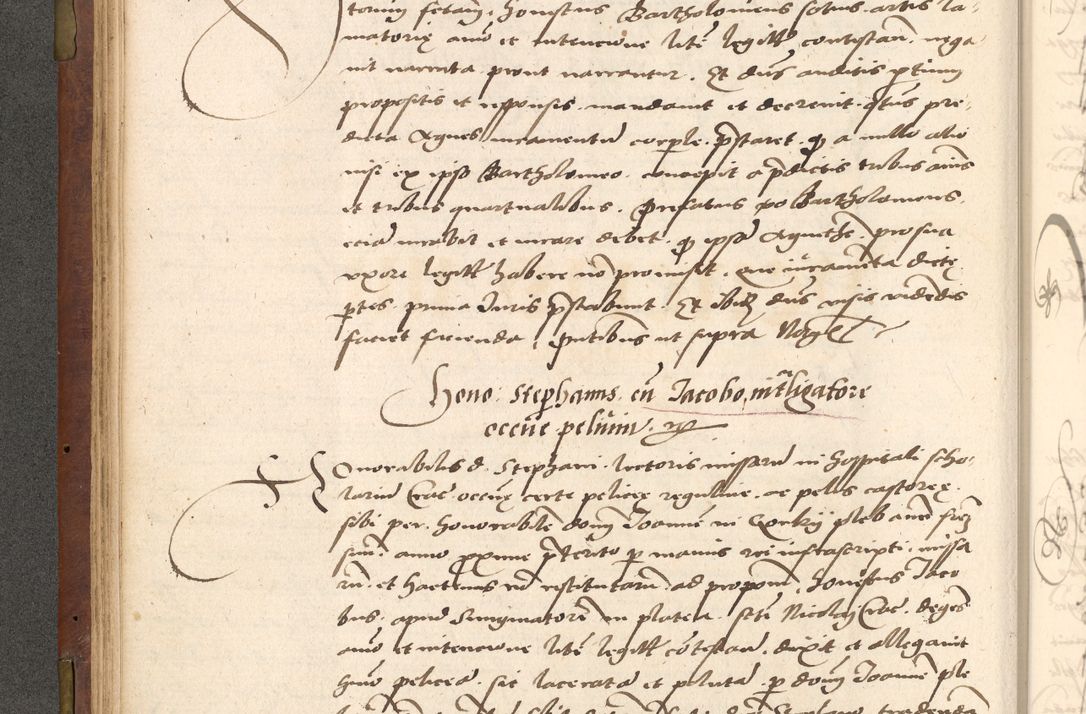 Zdjęcie nr 104 dla obiektu archiwalnego: Acta actorum causarum, sentenciarum, obligationum et mandatorum coram reverendo patre domino Petro Porembski preposito Osswieczimensi, canonico et officiali generali Cracoviensi ad annum Domini millesimum quingentesimum quadrogesimum sextum, cuius inditio est quarta, pontificatus sanctissimi in Christo patris et domini nostri domini Pauli divina providencia papae tercii, anno ipsius duodecimo, a die ac mense infrascriptis feliciter inchoantur